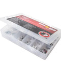178 Piece European Bolt Kit With Aluminum Shroud Bushings For Bikes And Powersports Gear Needs Including Metric Bolts Nuts Washers Clips And Lightweight Shroud Bushings