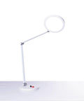 Table Lamp With Three Color Modes Daylight 6000K Cool White 4000K Warm 2700K 3500 Lux Brightness Easy Dimmer Switch Large Six Point Five Inch Shade Fits Home Office Living Room Task Lighting