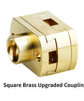 Oldham Coupling For 3D Printer Upgrade Fits Ender 3 Pro V2 CR 10 CR 10S Pro S4 S5 Z Axis T8 Lead Screw And Hotbed Alignment Low Friction Brass