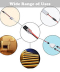 Top Shelf Double Wire Connectors With Locking Buckle, 60 Pack 2 Pin Led Strip Plug In showcased in various lighting applications.