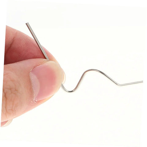 100 Pack Stainless Steel Greenhouse Glass Clips W Type for Securing Glass Panes Weather Resistant Fixing Clips Durable Rust Resistant Garden Glass Repair Kit for Greenhouses Versatile W Type Clips for DIYers and Gardeners