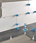 Proleveling System 1/32 Inch Extra Linear Leveler Stems Pack Of 100 For Tile Installations in use on wall and floor tiles