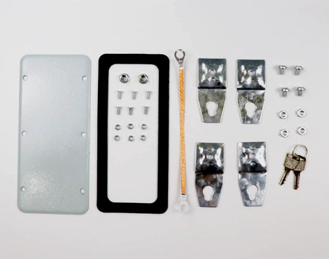Beefy Cold Rolled Steel Electrical Enclosure Box 16 By 16 By 8 Inches Indoor Outdoor Weatherproof With Mounting Plate IP66 accessories