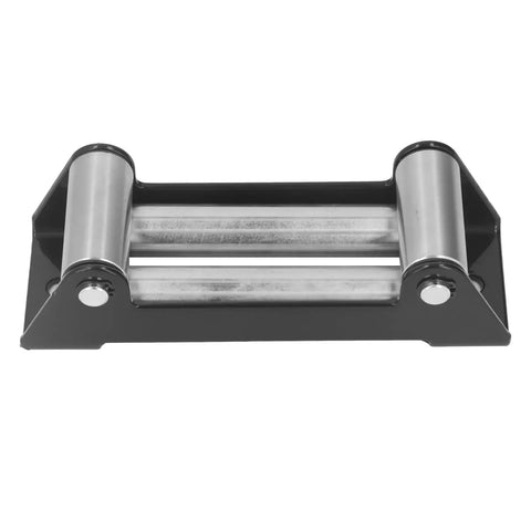 Beefy Winch Roller Fairlead 6000 Lb Heavy Duty Electric Winch Cable Guide With High Strength Steel For Rugged Industrial And Off Road Recovery And Smooth Wire Rope Alignment, front view