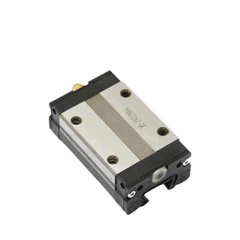 One Piece Linear Guide Rail Slider Block Carriage Bearing For CNC Machines And Motion Control Automation shown angled view