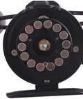 Back view of Spinning Fishing Reel For Freshwater And Saltwater With Magnetic Slow Down, showing 14 Plus 1 Ball Bearings.