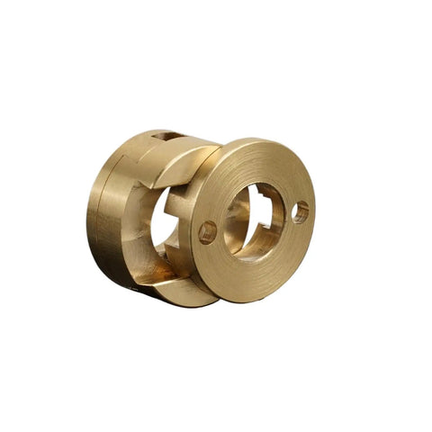 Upgrade Your 3D Printer With This Super Smooth 16mm Oldham Coupling For T8 Z Axis Lead Screw To Curb Printing Swing And Boost Layer Accuracy brass coupling