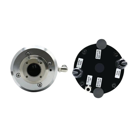Heavy Duty ISO20 Water Cooled Atc Spindle Workhorse For Cnc Router And Mill 1.5Kw Motor showing front and back views.
