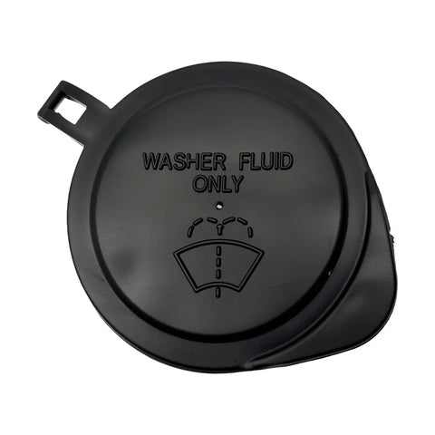 Top view of Toyota Windshield Washer Reservoir Cap 85316-0C060, direct fit replacement for Sequoia, Tacoma, Tundra models.