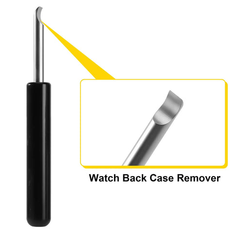 4 Piece Pro Grade Watch Back Removal Tool Set For Quick Pry Back Case Opener And Battery Swap, Built Tough With Stainless Steel And ABS