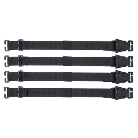 Heavy Duty 1000D Nylon Backpack Straps With Quick Release Buckles Adjustable Camping Gear Tension Straps Universal Fit 4 Pack
