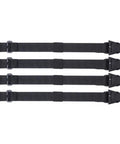 Heavy Duty 1000D Nylon Backpack Straps With Quick Release Buckles Adjustable Camping Gear Tension Straps Universal Fit 4 Pack
