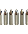 Glue On Field Points For Archery Target Practice, Beefy Stainless Steel Build, 8mm Inner Diameter, packaged view of field points.