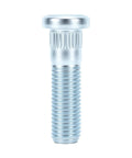 Premium 5-piece Wheel Lug Stud Kit M12*1.5 For Honda Civic CRX Fit HRV Insight City Cl El Ilx Integra Tlx Tsx And Acura Galvanized Silver Replacement Bolts, close-up of one M12x1.5 lug stud