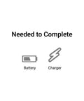 Needed items for Habu STS 70mm EDF Jet RC Airplane Ready To Fly With SAFE Technology: battery and charger icons