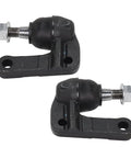 Rock Solid Front Upper Ball Joint Assembly 2 Pack Forged Steel And Aluminum Non Greasable Suspension Parts For Buick LaCrosse Regal Cadillac Xts Saab 9 5 showing two ball joint assemblies.