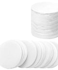 Round Cold Brew Coffee Paper Filters 500 Count Fine Disposable Rounds Fit 32 Oz Brewers For Even Steeping And No Sweat Cleanup Total Game Changer For Your Daily Grind. Stack of white paper filters.