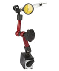 Magnetic Dial Indicator Stand For Test Indicators Flexible Arm Sturdy Base NoScratch Mount Easy Clamp Pro Grade Precision For Engineering Durable Bench Support For Solid Readings with dial indicator and magnetic base