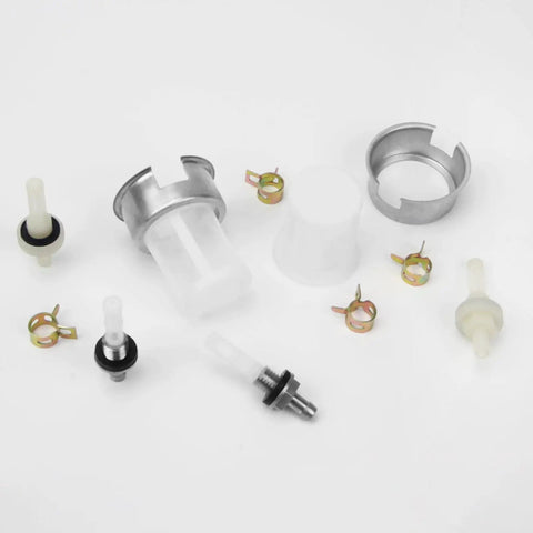 Gas Fuel Tank Joint Outlet Filter And Fuel Line Screen Kit For Predator 212 Small Engine And GX160 GX390 Clones parts display
