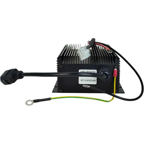 Rocksolid Heavy Duty Battery Charger Replacement For Big Joe Electric Pallet Truck E30 And EZ30 Parts 11155200140a 111552001400 Plug And Play Unit Delivers Smooth Reliable Juice For Daily Warehouse Grind