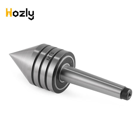 Built Tough Live Tailstock Center With Morse Taper 1 For Metal And Wood Turning, Milling And Drilling, Workhorse Lathe Center
