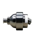 Side view of AC40 One Quarter Inch Hydraulic Pressure Accumulator With Integrated Solenoid Valve, heavy duty pro grade.