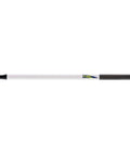 White 4.25 Inch Arrow Vanes For Compound Bow And Crossbow Fletching, Ultra Lightweight Yet Built Tough, side view showing design