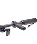 Heavy Duty Pneumatic Extended Angle Grinder With Slick Aluminum Housing And Kickback Safety Guard For Quick Cuts Deep Grinds And Smooth Polish Tasks