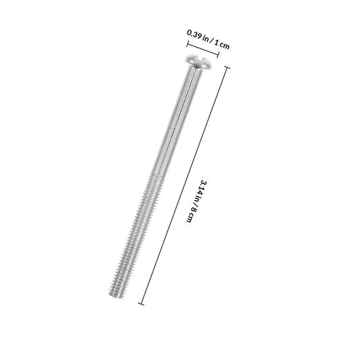 Heavy Duty Drywall Anchors And Toggle Bolts Kit, 32 Pcs Metal Wall Fasteners with wing nut, 3.14-inch length, silver