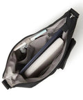 Inside view of Everywhere Bagg Hobo Crossbody Bag With RFID Wristlet For Women, showing spacious interior and organized compartments.