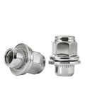 M12x1.25 Chrome Wheel Lug Stud Nut Set Four Pieces For Nissan Infiniti Cars Durable 10.9 Steel Heavy Duty shown in detail
