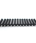 Heavy Duty Greaseable Trailer Axle Spring Shackle Bolts With Knurled Shoulders And Lock Nuts, 9 By 16 Inch X 3 Inch Fits 2K To 7K Lb Trailers, 14 Pack.