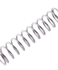 Close-up of 10 Piece Stainless Steel Extension And Compression Springs Kit 1mm Wire 8mm OD Micro Return Springs for DIY Projects
