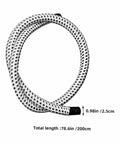 High Temperature Resistant Steam Hose Replacement Tube For Garment Steamers PVC Nylon 200cm Length