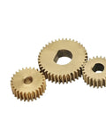 Copper Gear Wheel 26 Teeth 0.7 Module D Hole Flat Gear 19.6mm Diameter 5mm Thick With 10x9mm Bore displayed in cluster