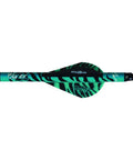 Teal Blazer Tiger Vanes 36 Pack High Profile Short Length Universal Vanes for Broadheads Crossbows and 3D Archery close-up
