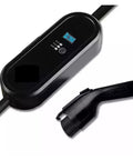Grab And Go Portable Level 2 EV Charger With Type 1 J1772 Plug, 16A, showing plug and control unit, 5 Meter Cable, IP67 waterproof