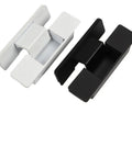Invisible Door Hinge Adjustable Heavy Duty Door Connector Aluminum Alloy Concealed Hardware For Furniture Cabinet Window Bookshelf And Wardrobe Applications Built Tough With Smooth Operation. white and black concealed hinges