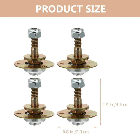 Rocking Chair Bearings Replacement Kit Four High Precision Metal Bearings For Rocking Chair Repair And Assembly 2.04 By 0.78 By 0.78 Inches