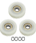 Durable Nylon 36-Tooth Gear Set 3 Pack 38mm Planetary Drive Gears For Electrical Motors And Clutch Systems, High Strength Motor Gear Accessories