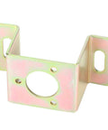 Encoder Mounting Bracket 38mm Iron Galvanized U Type Holder in harsh environments, adjustable anti-skid spring bracket visible