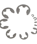 120 Piece External Retaining Rings Kit For Mechanical Projects, Durable Stainless Steel Snap Rings In A Variety Of Sizes From M5 To M10, Built For Tough Jobs, Quick Installations, And Snug, Reliable Fits. stainless steel external retaining rings in assorted sizes