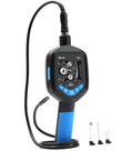 HD Borescope Inspection Camera With 2.8 Inch IPS Display And 8 LED Illumination, Dope Recording Options shown with flexible probe