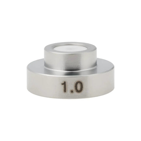 Pro Grade Upper Jet Nozzle 1.0 mm Replacement for Sodick EDM Wire Cut Machines, stainless steel ceramic material, side view