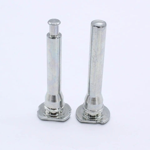 Front Brake Caliper Slider Pins Guide Kit For VW Mk2 2002 To 2006 Repairing Parts That Rock Your Ride With Durable Service Life And Easy Install, two metal pins