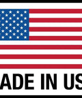American flag with text 'Made in USA' for 29 Piece Jobber Length Drill Bit Set 1/16 To 1/2 Inch By 64ths With 135 Degree Split Point.