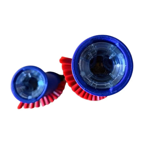 Replacement Brush Roll Bar With Long Tab For DC65 UP13 UP66 Animal 967040-01 Vacuum Cleaner Part, top view of bristle ends