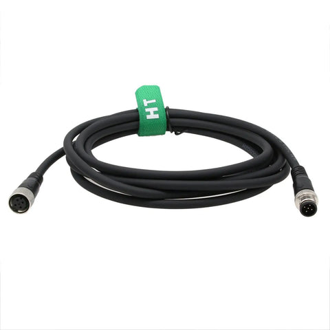 M12 5 Pin Male To Female Sensor Cable For Actuator And Industrial Automation Pro Grade Heavy Duty Shielded Data Cable PVC Jacket