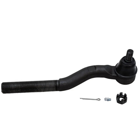 Front Outer Tie Rod End Set For Jeep Wrangler 2007 Through 2017 JK Without Drag Link Includes Two Outer Ends With M25x1.5-6g Thread For Reliable Steering Upgrade, black tie rod end with hardware