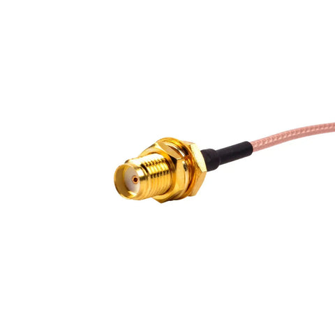 MMCX To SMA Female Antenna Extension Cable 95mm Low Loss gold-plated connector for FPV Racing Drones and Quadcopters DIY Accessories